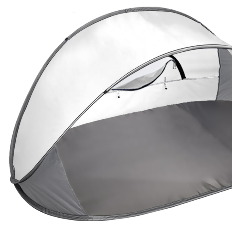 Mountview Pop Up Tent Camping Beach Grey