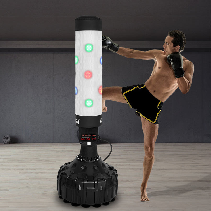 Centra Punching Boxing Bag Stand Electronic Counter Music LED Kick Gym Traning