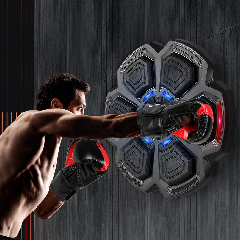 Centra Punching Box With 12OZ Boxing Glove Black