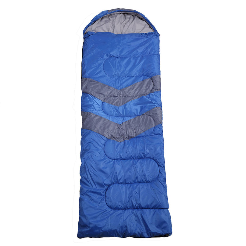 Mountview Single Sleeping Bag Bags Outdoor Blue