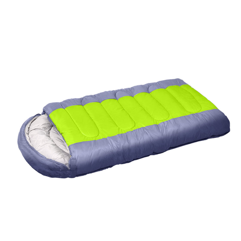 Mountview Sleeping Bag Outdoor Camping Grey