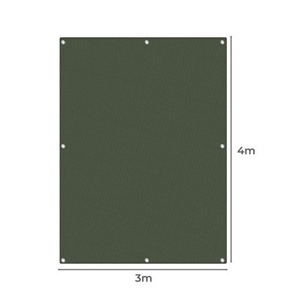Polyester Canvas Tarp Tarpaulin Sun 4x3 Meter