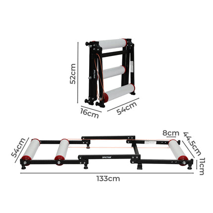 Spector Bike Roller Adjustable Bicycle Black