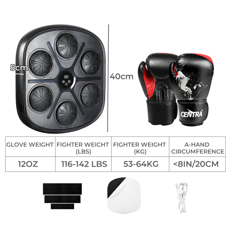 Centra Punching Box With 12 OZ Boxing Glove