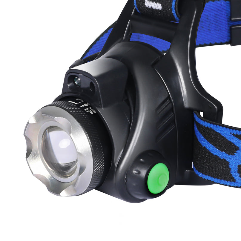 3x 500LM LED Headlamp Headlight Flashlight