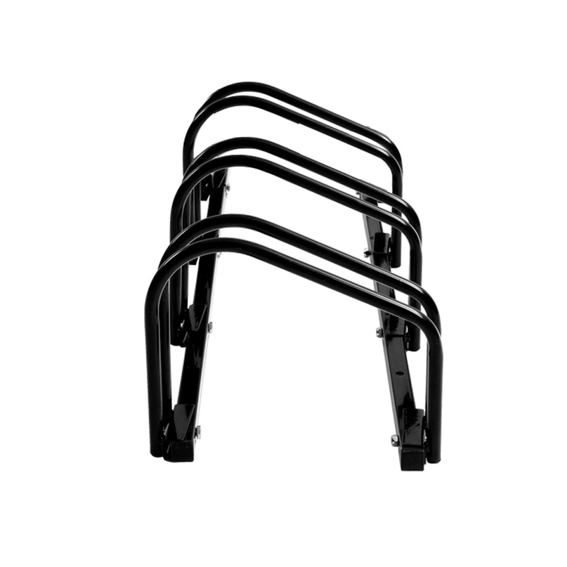 3 Bike Floor Parking Rack Bikes Stand