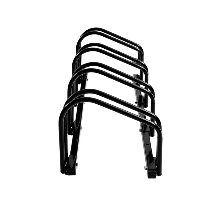 4 Bikes Stand Bicycle Bike Rack Floor